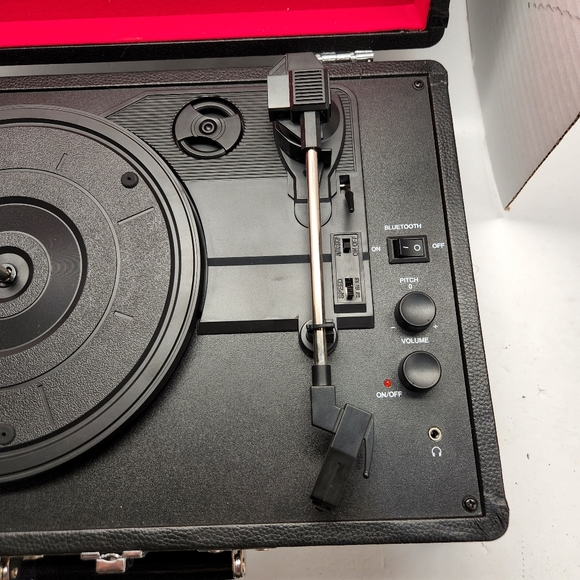 Crosley Deluxe Cruiser Protable Bluetooth Record Player Turntable CR8005D - Picture 3 of 7